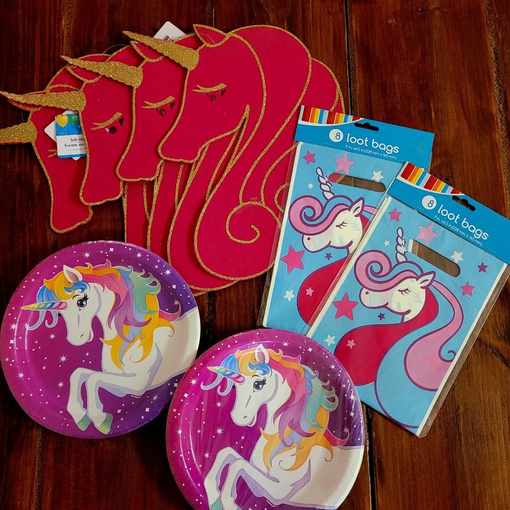 Unicorn Birthday Party Pack